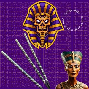 Pharaoh points Nefertiti black 32/36/40/50/55mm